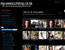Tablet Screenshot of dreamwallpapers.co.uk